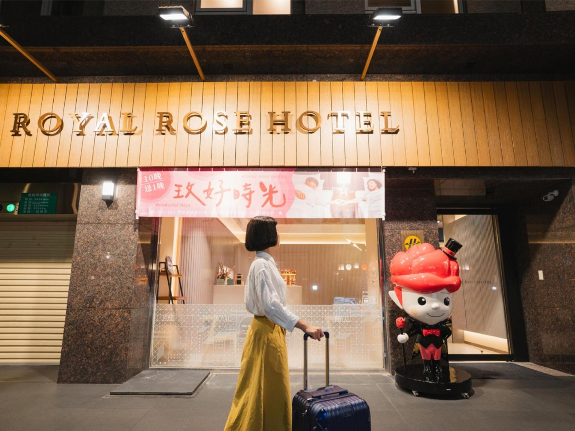 Royal Rose Hotel Zhongshan Taipei Exterior photo