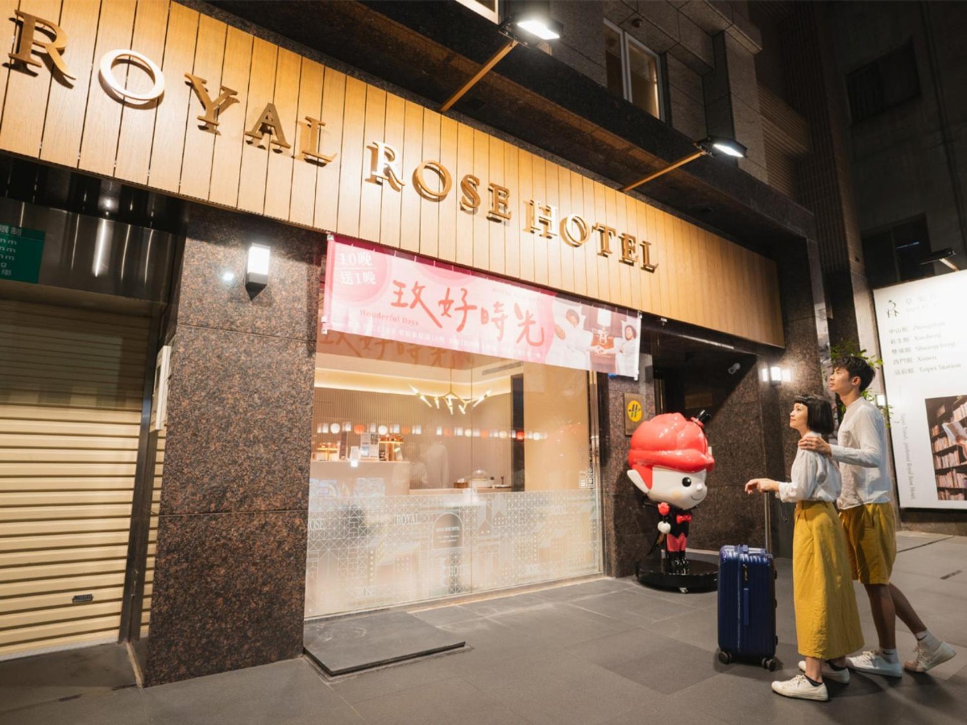 Royal Rose Hotel Zhongshan Taipei Exterior photo